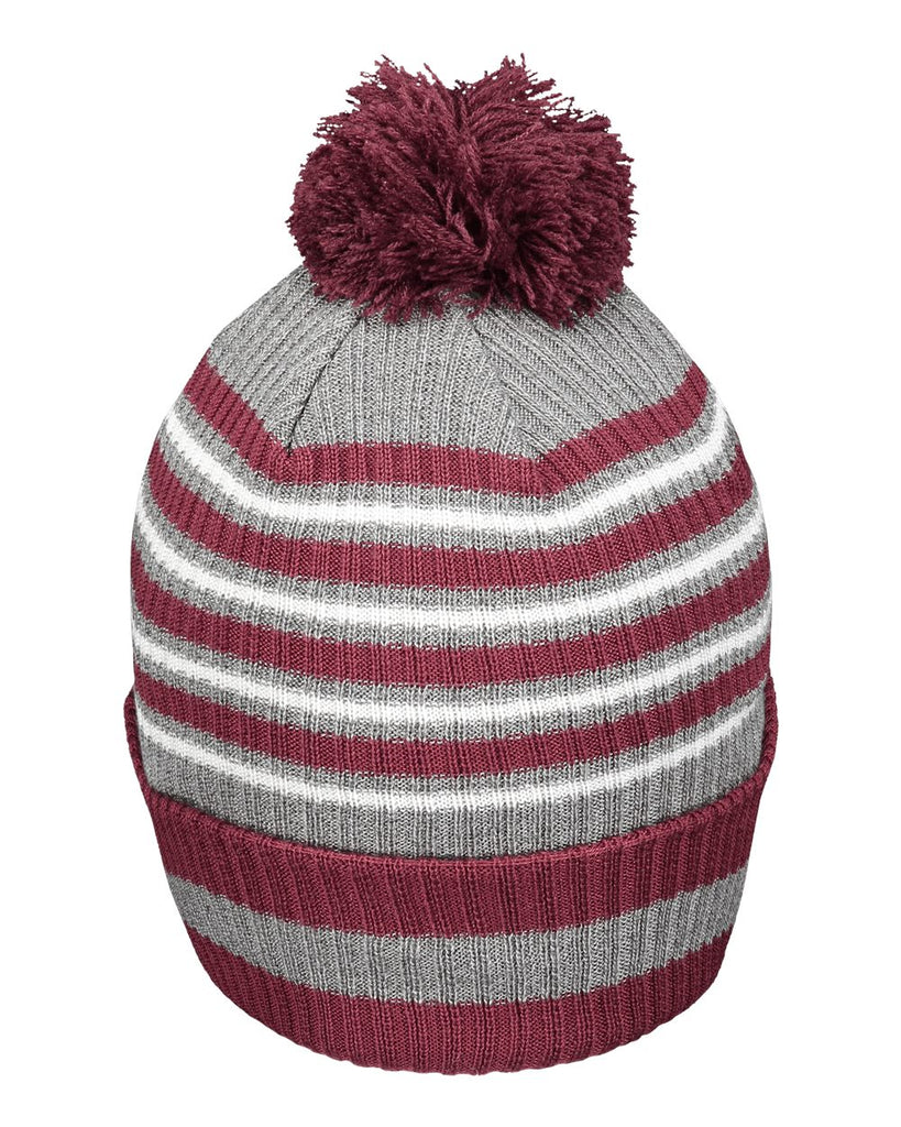 Maroon/ Heather Grey/ White