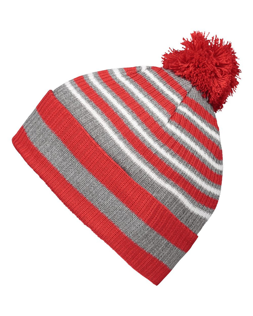 Red/ Heather Grey/ White