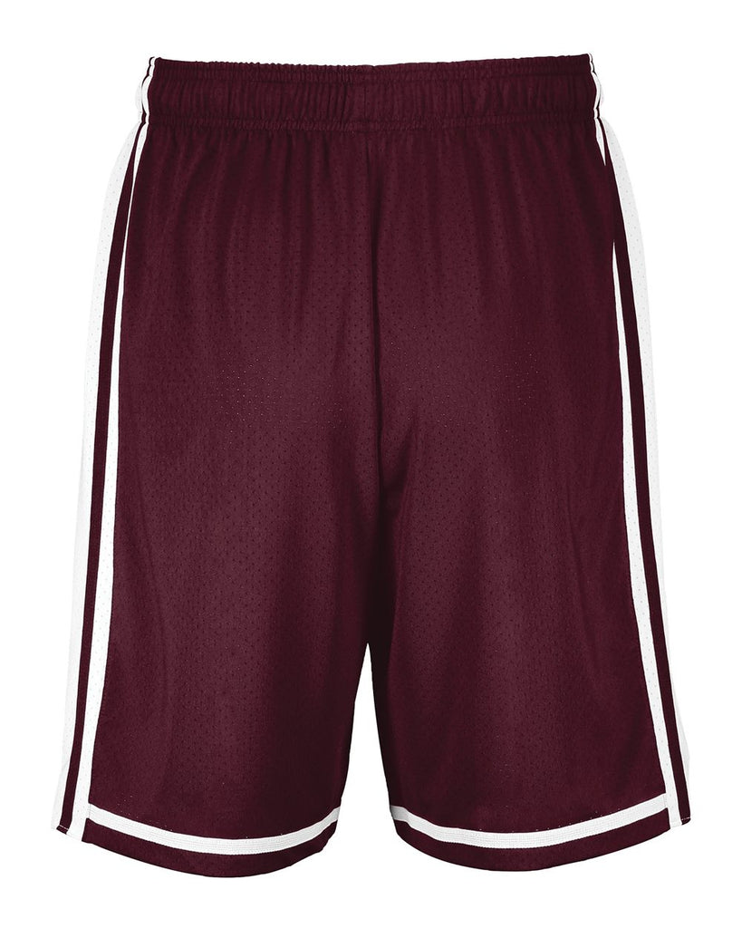 Maroon/ White