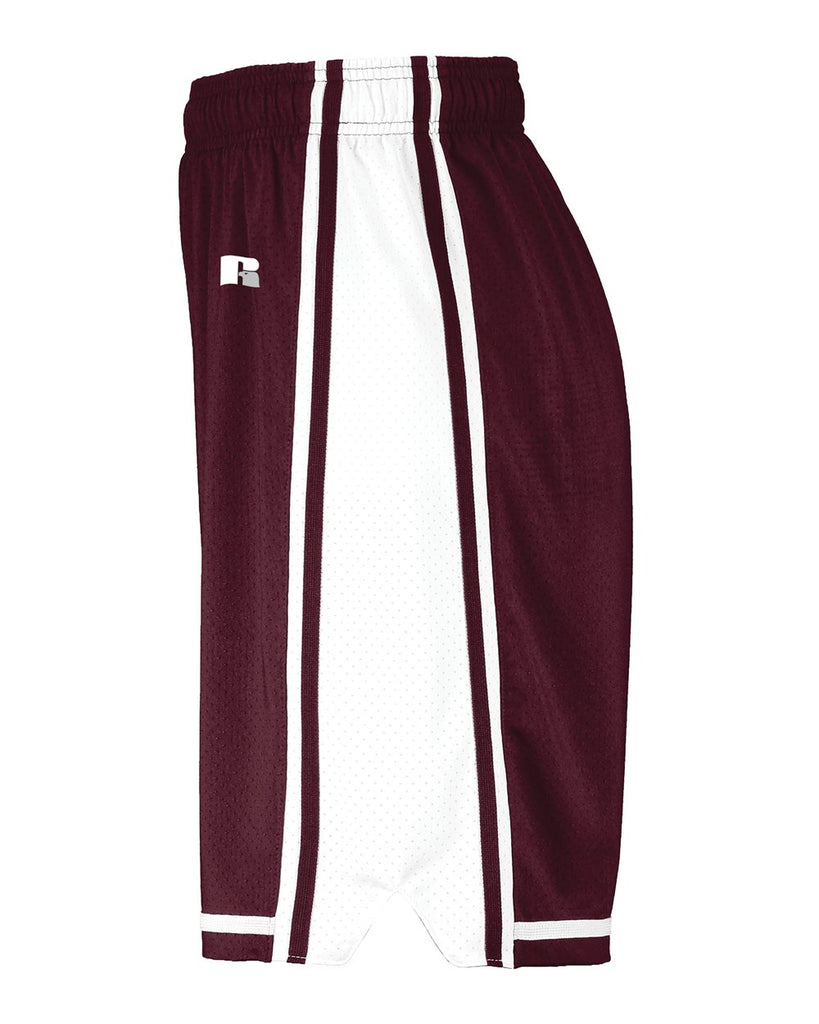 Maroon/ White