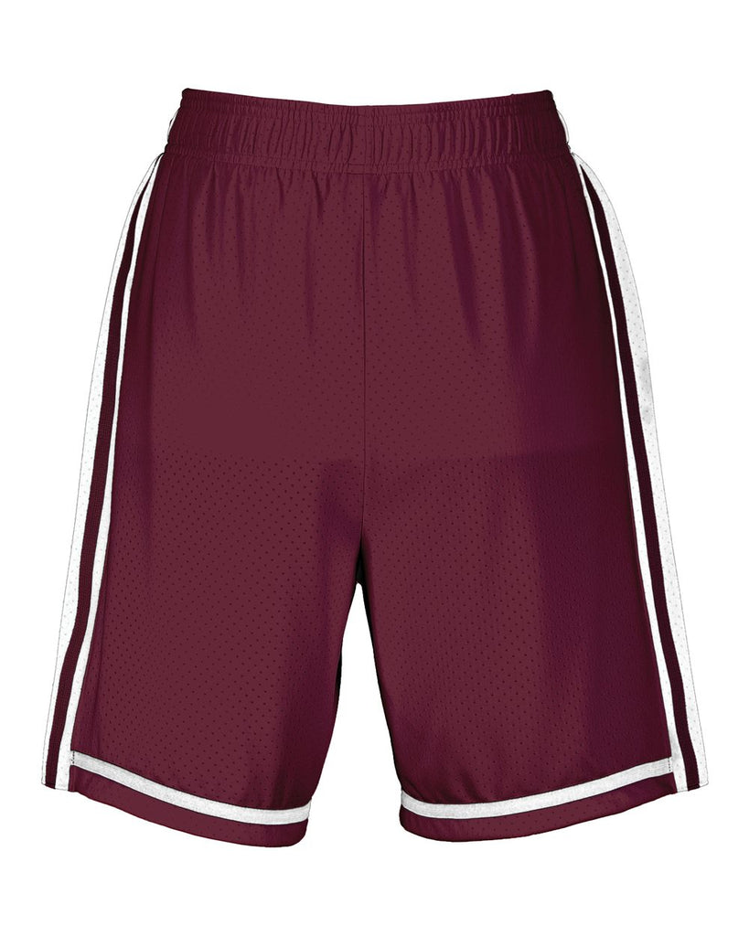 Maroon/ White