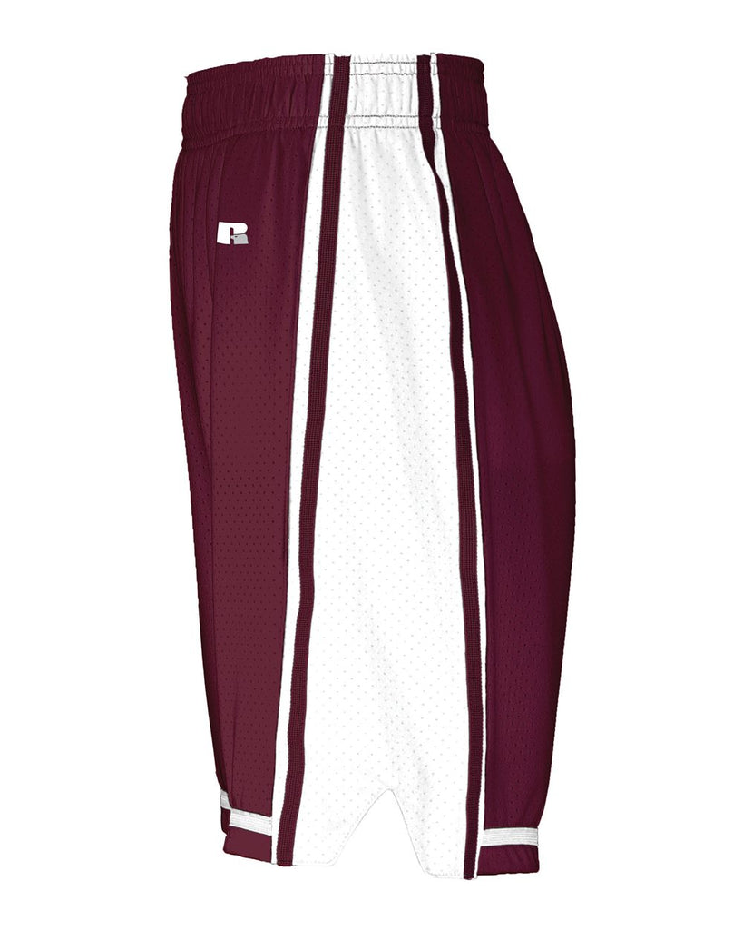 Maroon/ White