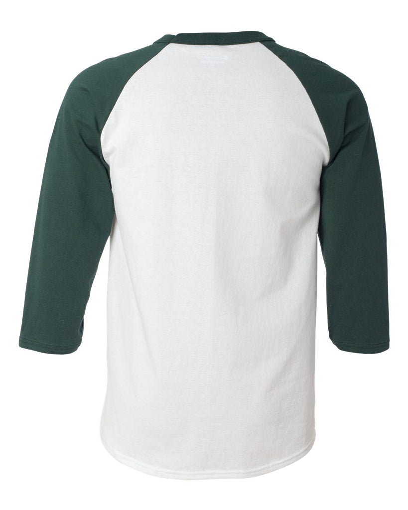 White/ Dark Green