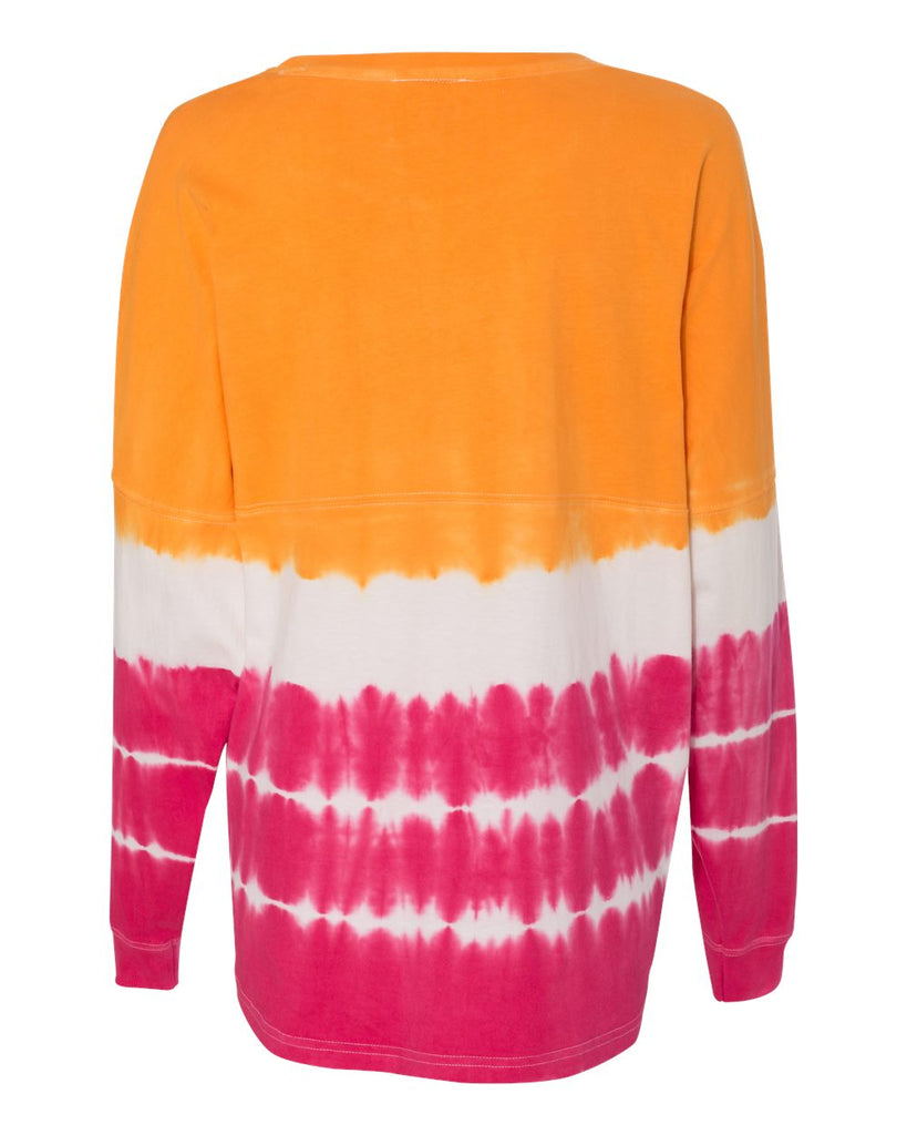 Atomic Orange/ Cosmic Pink Tie-Dye