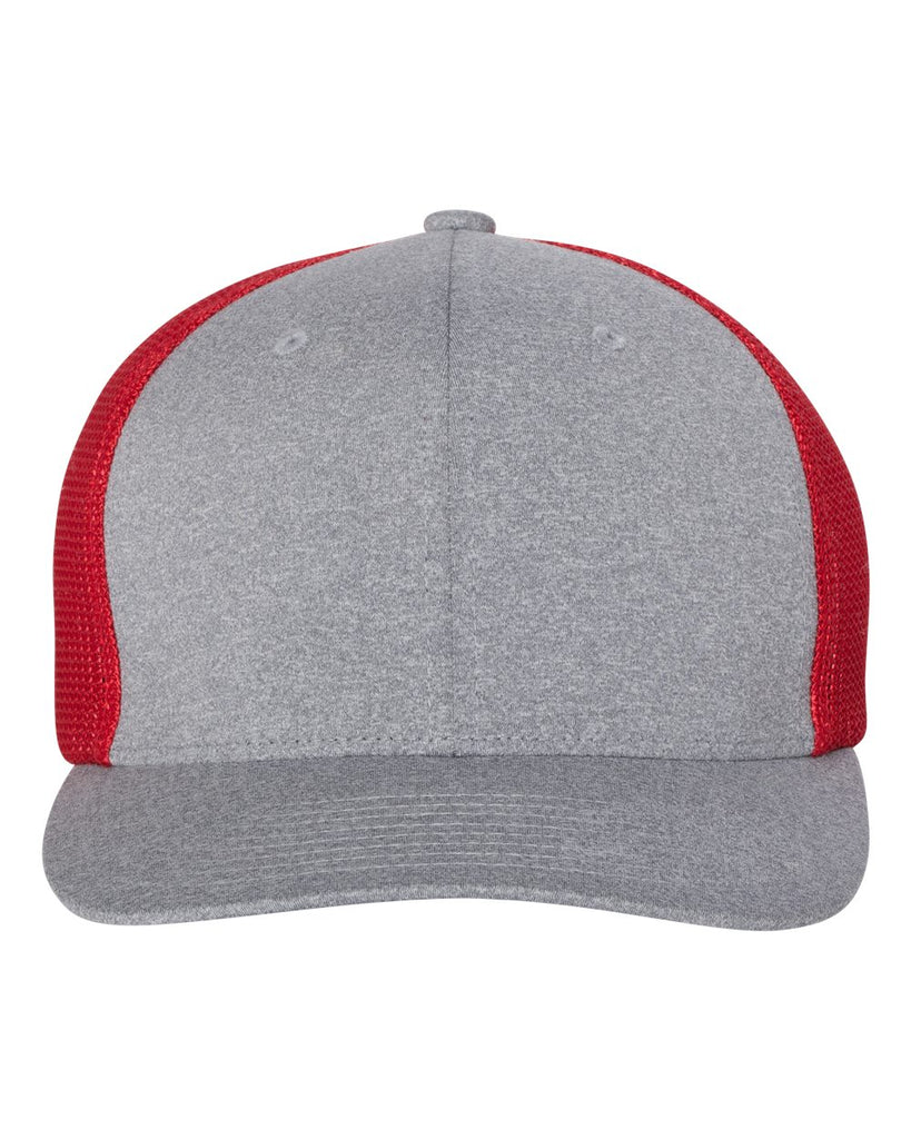 Heather Grey/ Red