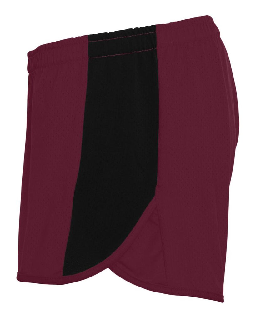 Maroon/ Black