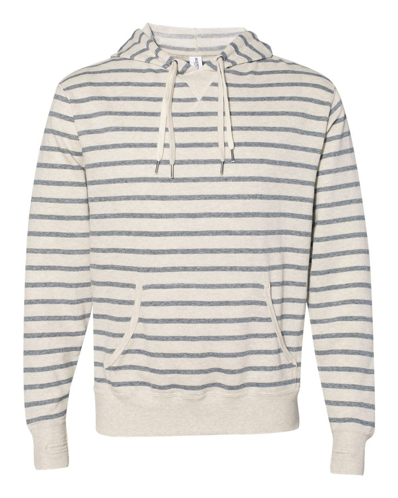 Oatmeal Heather/ Salt & Pepper Stripe