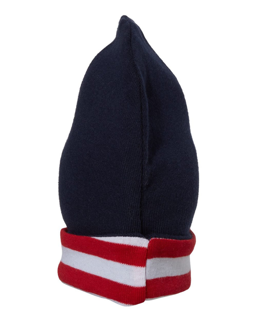 Navy/ Red-White Stripe