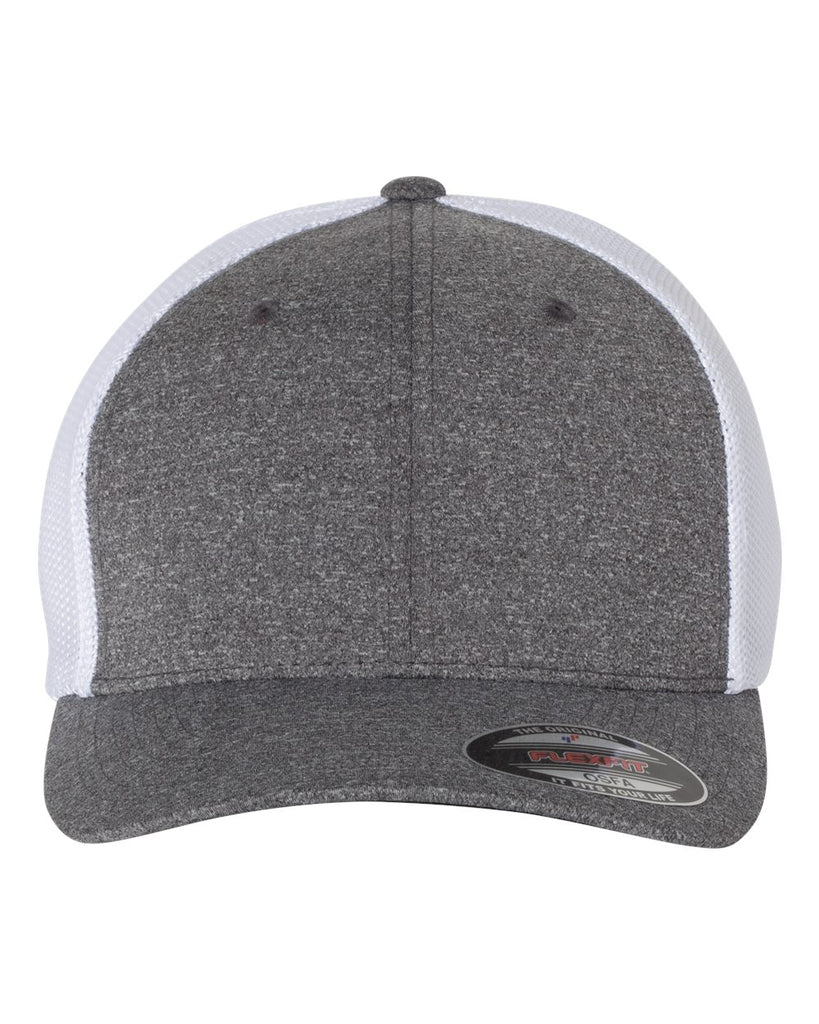 Dark Heather Grey/ White