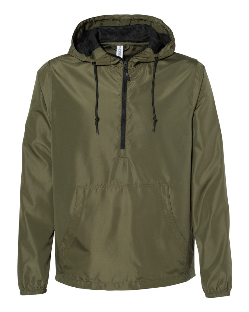 Army/ Black Zipper