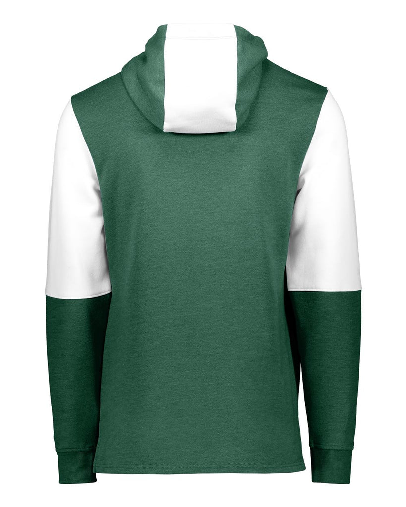 Dark Green Heather/ White