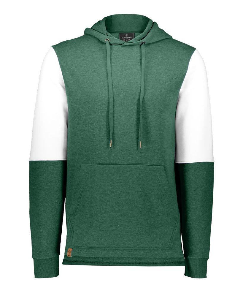 Dark Green Heather/ White