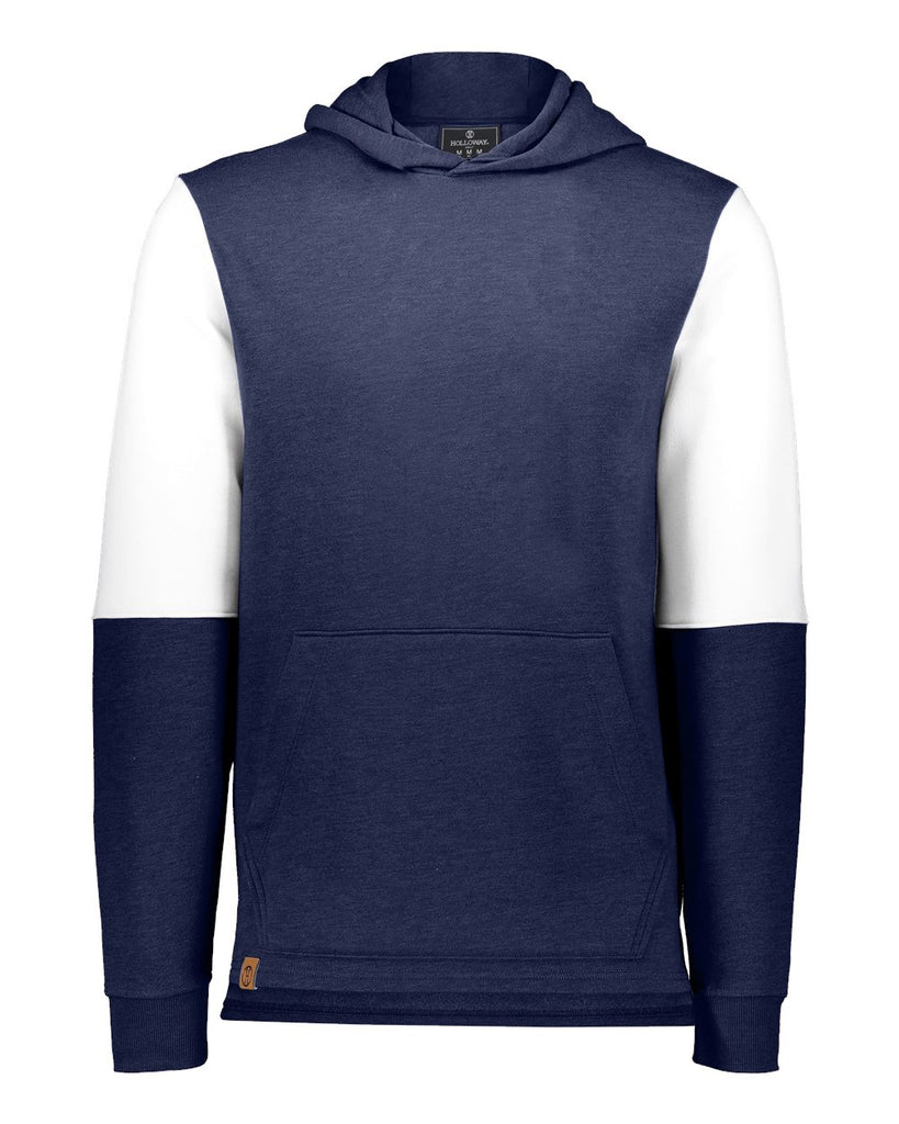 Navy Heather/ White